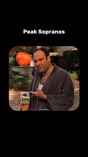 Infinite Films on Instagram: "The Sopranos first aired on HBO in 1999 and forever changed television by proving a TV series could be as deep, cinematic, and psychologically complex as film. Centered on New Jersey mob boss Tony Soprano, the show blends organized crime with suburban family life, therapy sessions, and dark humor. Its focus on flawed, morally gray characters reshaped storytelling, paving the way for modern prestige TV. More than a mafia drama, The Sopranos is a sharp, often uncomfor