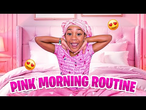 DREAMY’S PINK SCHOOL MORNING ROUTINE 🎀 | Dream Dior’s World