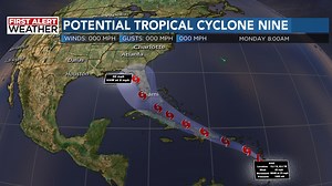Tropical Storm Warnings up for Puerto Rico and Virgin Islands