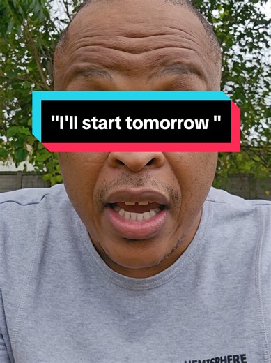 "I'll start tomorrow" #change #nervoussystem #procrastination #transfo...
