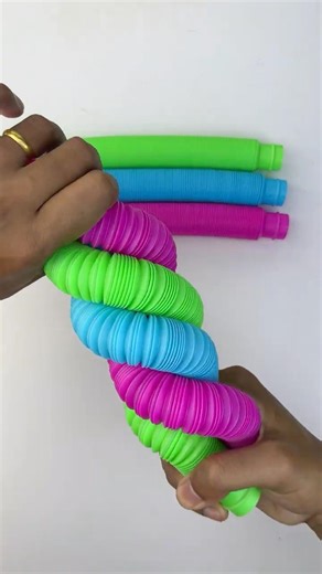 Relaxing AND Creating Two Style ASMR POP-TUBE #asmr #satisfyingvideos #relaxing #oddasmr