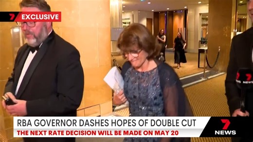 16K views · 41 reactions | The RBA Governor Michele Bullock has hosed down expectations of a super-sized rate cut next month, insisting it is too early to price Donald Trump's trade war into interest rate calculations. Download the 7NEWS app: 7news.link/7newsapp #7NEWS | 7NEWS Melbourne | Facebook