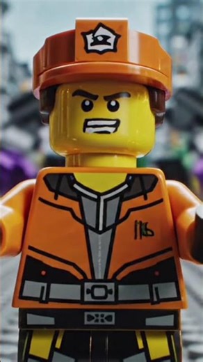 “An epic LEGO battle between heroes and villains.” #viral