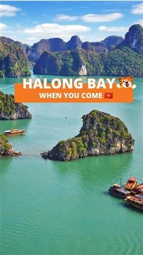 Halong Bay - when you come .....