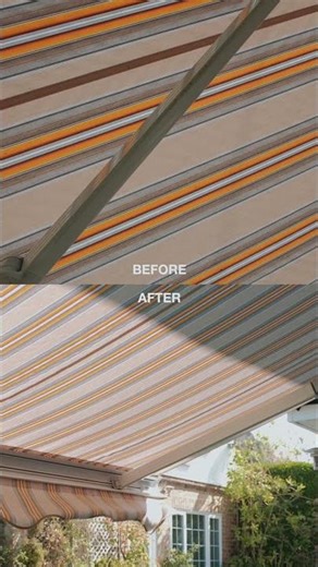 5+ Year‑Old Retractable Awning Transformed: Amazing Cleaning Before & After