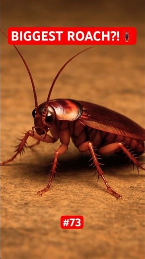American Cockroach – The World’s Most Hated Insect 🪳 | A - Z Animals Part 73 |