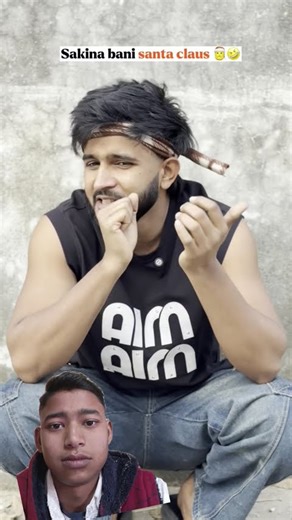 sakena bane santa #close 🫣🫡🫢comdey