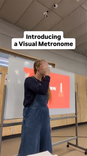 Jodi Marie Fisher I Creative K-8 Music & Theater Teacher on Instagram: "This was a fun conversation today about how a metronome helps musicians keep a steady beat and how it is related to our heart rate. I love my job! . . . . . #musicteacher #musicteacherlife #elementarymusic #musiceducation #musicteachers #musicteaching #musicteachersaremusicianstoo #musicaltheater #pianoteacher"