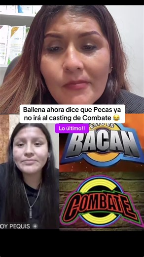 Ballena y Moca desmínenten que Pecas vaya a castin de Combate es Bakan 😂#lamoca #parati #carlitostv #viral #mamaballena @CARLITOS TV 💚 @TERRY-TV❤️🧸🦜 @TERRY-CLIPS @magalymedinav @𝐆𝐄𝐑𝐀𝐋𝐃_OROPEZA🦜🤍🇵🇪