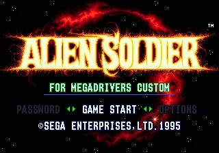 Alien Soldier (Sega Genesis) - online game | RetroGames.cz
