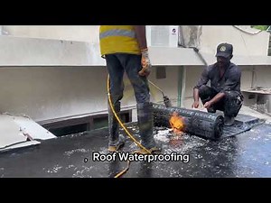 Bitumen Torch Applied Waterproofing Membrane – Full Procedure Explained
