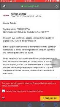 Instructivo para firmar documentos