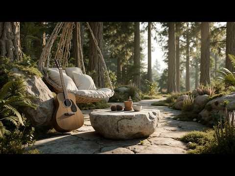 Peaceful Morning Guitar Tunes - Soft Acoustic Guitar for Study, Work & Relax | 4K Ambience