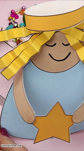 3K views · 12 reactions | Make adorable Rocking Angels. They are super fun to play with! Comment ANGEL to get the link. (LinkDM *001*) | Kids Craft Room | Facebook