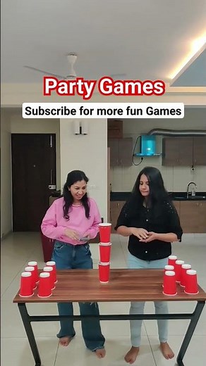 Tower Challenge #oneminute #partygames #shorts