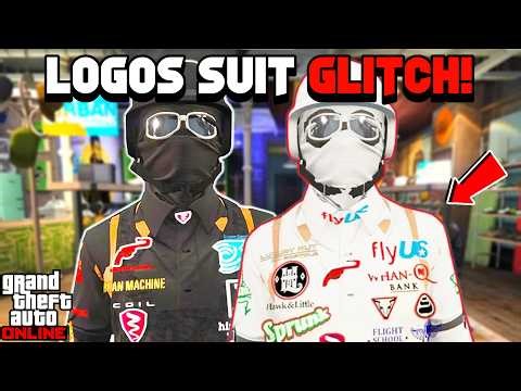 (NOVO GLITCH) COMO COLOCAR LOGOS SUIT EM *QUALQUER TRAJE SEU - GTA 5 ONLINE