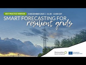 Best Practice Webinar: Smart forecasting for resilient grids