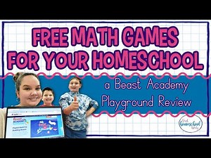 Free Math Games for your Homeschool! A Beast Academy Playground Review