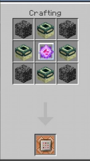 Minecraft command block recipe #minecraft #command block#recipe
