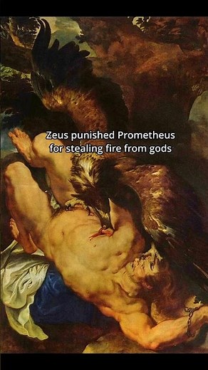 The Greek Legend of Prometheus #greekmythology #history #art #greek #stories #zeus #prometheus
