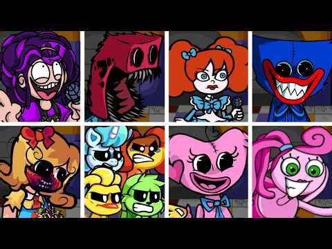 Playtime but Every Turn Poppy Playtime Character Sings It (FNF PLAYTIME) [UTAU Cover]