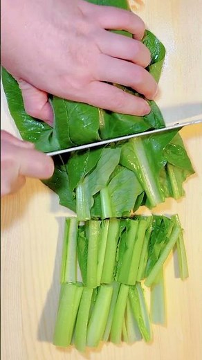 レンジでパパッと！小松菜とちくわ #料理 #簡単レシピ