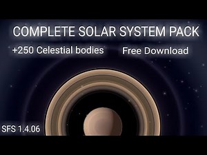 Fully Complete and Enhanced Solar System Pack + Reentry Atmospheric Effect - SFS v.1.4.06
