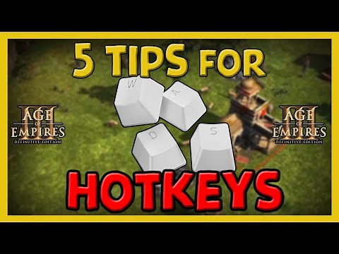5 Tips for Hotkeys! | Age of Empires 3: Definitive Edition