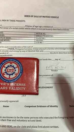 Nakakakuha ba ng Bagong Plaka ang naka Open Deed of Sale | Papa Henry TV