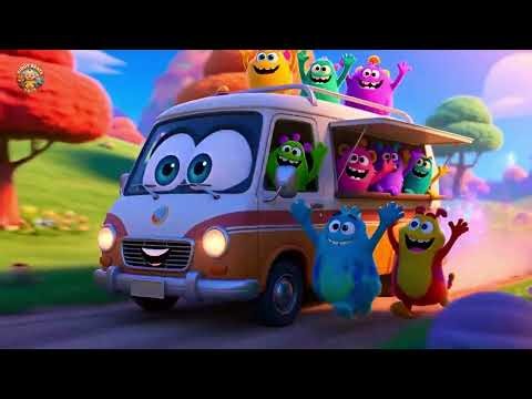 Hop on the Van, Baby! 🚐🎶 Fun Travel Song | Kids Adventure Ride