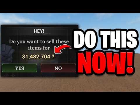 Use this INSANE MONEY METHOD Before it's NERFED.. (The Forge Roblox)