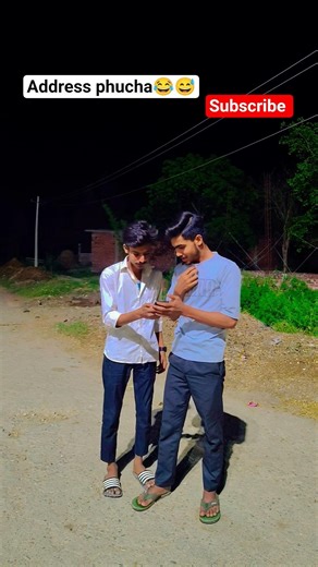 Bande se phucha address🗺️ comedy 🤣🤣🤣😂