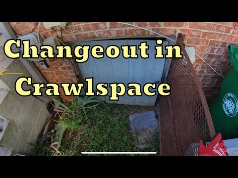 2 ton Changeout in crawlspace #hvac #hvacsystem #hvaccontractor