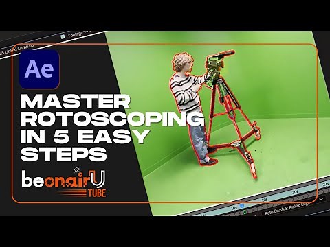 Master Rotoscoping in 5 Easy Steps | Adobe After Effects Pro Techniques for Seamless VFX