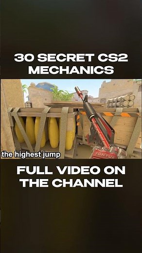 THE HIGHEST CS2 JUMP! #counterstrike #cs2 #tutorial