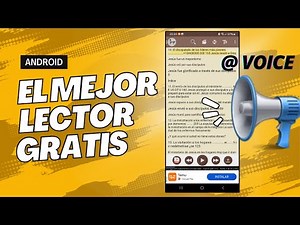 Cómo leer un PDF de un libro escaneado, con "Voice Aloud Reader" App, usando OCR