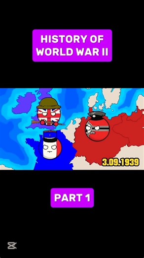 History of World War 2 #countryballs #history #worldwar2