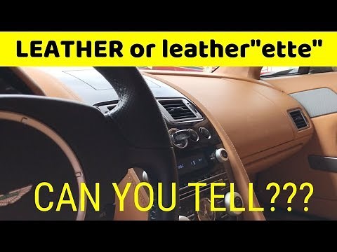 Leather or "Leatherette" | Can you tell the difference? What is your car interior made of