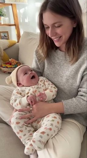 Baby Actually Talks Back To Mom!