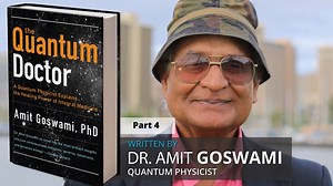 This series of videos is based on The Quantum Doctor, a book and course by quantum physicist, Dr. Amit Goswami, Ph.D. How does quantum physics relate to how we look at ourselves, especially in relation to our health and healing? In Part 4, Dr. Goswami considers the subtleties of downward causation and explains why we need to accept responsibility along with our freedom of choice if we are to make sense of downward causation as a potent force in quantum physics. #downwardcausation #consciousness 