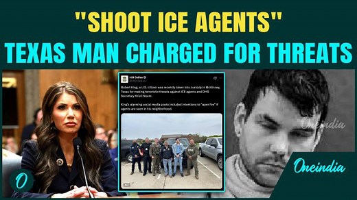 No Bail: Robert King Arrested For Online Threats Targeting Ice And DHS Chief Kristi Noem