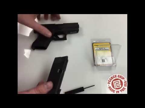 Pearce Grip Plus One Extension – Glock 43 - Installation Instructions