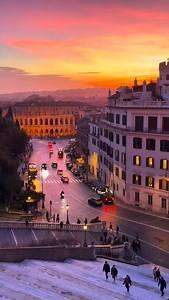 Semplicemente Unica ❤️‍🔥 📍Roma #roma #tramontiromani #sunsets #rome #italy | Simone Giacchetti