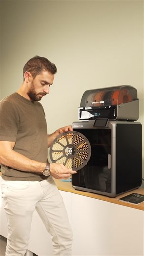 Creality on Instagram: "DIY your car accessories with the Creality 3D printer K2.🛞 Not just a foaming equipment, but also a mobile stand for your bucket. Thanks for the creative idea from @miguelrua.pt #creality #creality3D #3Dprinter #3Dprinting #crealityK2"