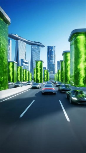 The panels are filled with a water-based microalgae solution that is up to 50 times more efficient at capturing carbon than terrestrial trees. This high efficiency allows a single panel to filter as much air as several full-grown trees while occupying only a fraction of the physical space along narrow highway verges. To maximize growth, a small pump circulates nutrients through the transparent frames, ensuring the algae remains healthy and productive. The system is designed for 24/7 operation, u