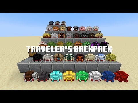 Traveler's Backpack mod showcase