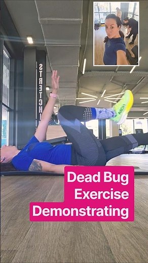 Dead Bug Exercise 🐛 Demonstration