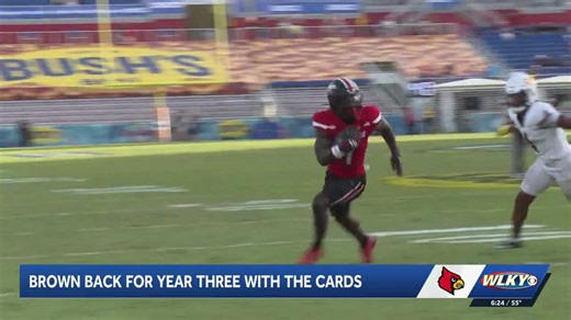 UofL running back Isaac Brown to stay with the Cardinals