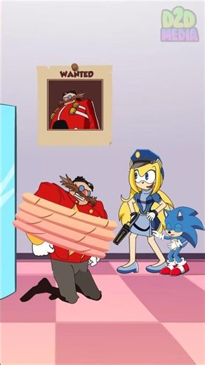 Maria Unmasked Eggman Disguised as Knuckles! | DC Animation