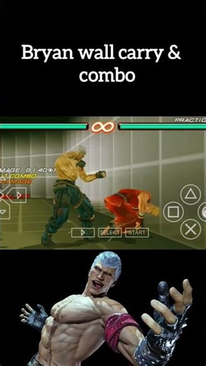 Bryan Fury taunt jet upper and wall carry combo. #bryanfury #tekken8 #tekken6 #tekkencombo